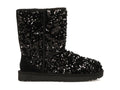 UGG Classic Short Chunky Sequin Boot - Black (Women's)