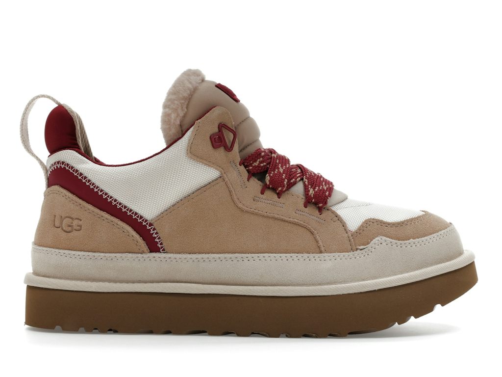 UGG Lowmel Sneaker - Driftwood/Biking Red